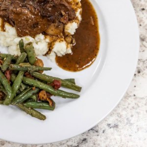 Classic Beef Bourguignon cooked in a hands-on French cooking class