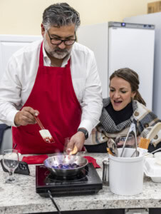 Hands-on cooking class with professional chefs at Kitchen Social